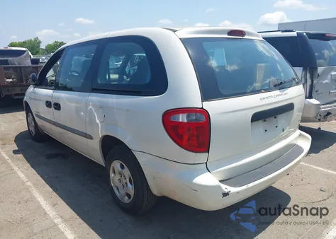 2001 Dodge Grand Caravan Se from USA, damaged, VIN 1B4GP243X1B252190